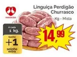 Supermercados Rena Linguiça Perdigão Churrasco oferta