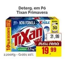 Supermercados Rena Deterg. em Pó Tixan Primavera oferta