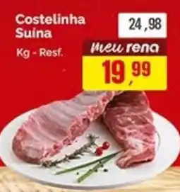 Supermercados Rena Costelinha Suina oferta