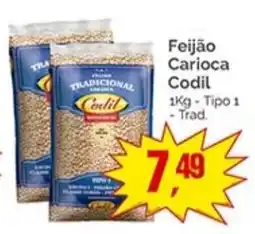 Supermercados Rena Feijão Carioca Codil oferta