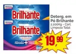 Supermercados Rena Deterg em Pó Brilhante Limpeza Total oferta