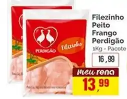 Supermercados Rena Filezinho peito frango perdigão oferta