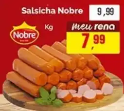 Supermercados Rena Salsicha nobre oferta