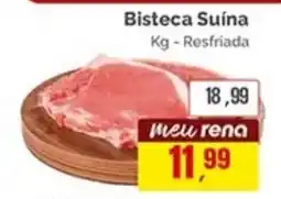 Supermercados Rena Bisteca Suína oferta