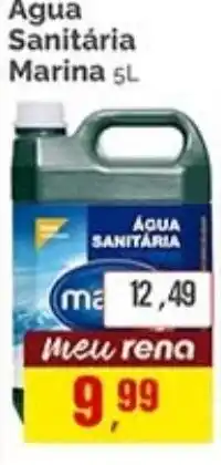 Supermercados Rena Água Sanitária Marina oferta