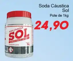 Villefort Atacadista Soda cáustica sol oferta