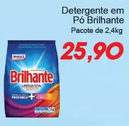 Villefort Atacadista Detergente em Pó Brilhante oferta