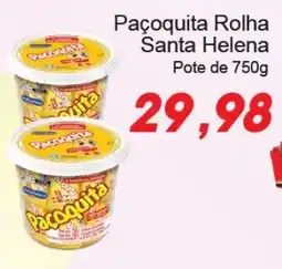 Villefort Atacadista Paçoquita Rolha Santa Helena oferta