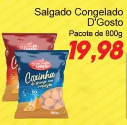 Villefort Atacadista Salgado Congelado D'Gosto oferta