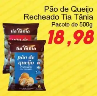 Pão de Queijo Recheado Tia Tânia