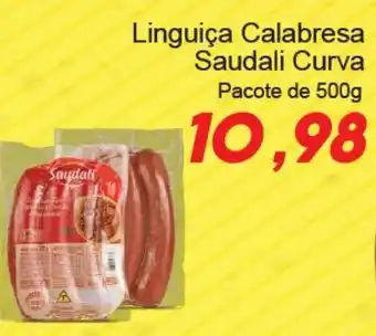Linguiça Calabresa Saudali Curva