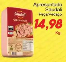Villefort Atacadista Apresuntado saudali peça/pedaço oferta