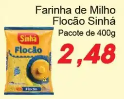 Villefort Atacadista Farinha de Milho Flocão Sinhá oferta