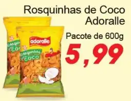 Villefort Atacadista Rosquinhas de Coco Adoralle oferta