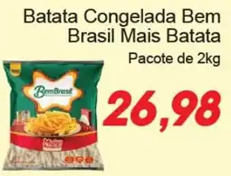 Villefort Atacadista Batata congelada bem brasil mais batata oferta