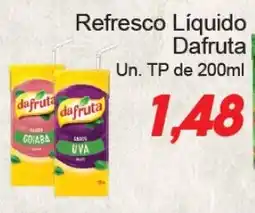 Villefort Atacadista Refresco Líquido Dafruta oferta
