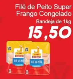 Villefort Atacadista Filé de peito super frango congelado oferta