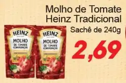 Villefort Atacadista molho de tomate heinz tradicional oferta