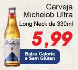 Villefort Atacadista Cerveja Michelob Ultra Long Neck oferta