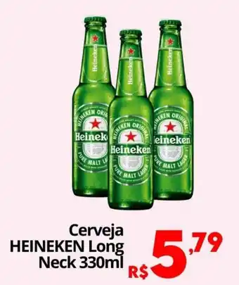 Cerveja heineken long neck