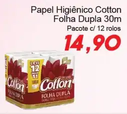 Villefort Atacadista Papel Higiênico Cotton Folha Dupla oferta