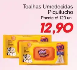 Villefort Atacadista Toalhas Umedecidas Piquitucho oferta