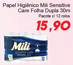 Villefort Atacadista Papel Higiênico Mili Sensitive Care Folha Dupla oferta