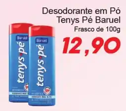 Villefort Atacadista Desodorante em Pó Tenys Pé Baruel oferta