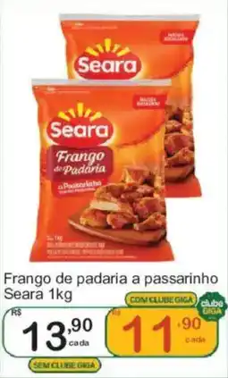 Giga Atacado Frango de padaria a passarinho oferta