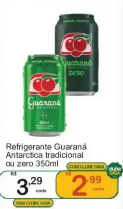 Giga Atacado Refrigerante Guaraná Antarctica tradicional ou zero oferta