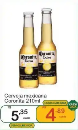 Giga Atacado Cerveja mexicana Coronita oferta