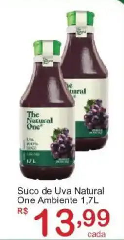 Giga Atacado Suco de Uva Natural One Ambiente oferta