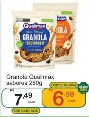 Granola qualimax sabores