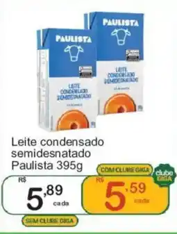 Giga Atacado Leite condensado semidesnatado paulista oferta