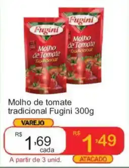 Giga Atacado molho de tomate tradicional fugini oferta