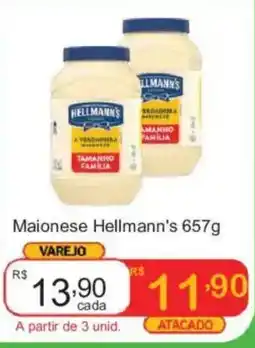 Giga Atacado Maionese hellmann's oferta