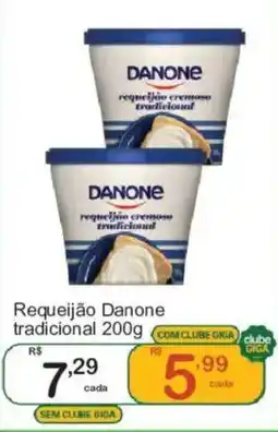 Giga Atacado Requeijão Danone tradicional oferta