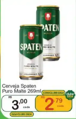 Giga Atacado Cerveja Spaten Puro Malte oferta