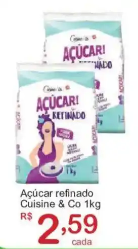 Giga Atacado Açúcar refinado Cuisine & Co oferta