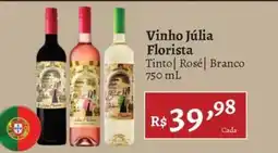 Novo Atacarejo Vinho Júlia Florista oferta