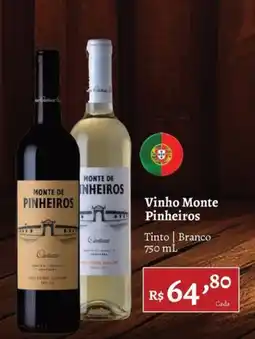Novo Atacarejo Vinho Monte Pinheiros oferta