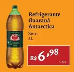 Novo Atacarejo Refrigerante Guaraná Antarctica Zero oferta