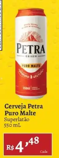 Novo Atacarejo Cerveja Petra Puro Malte oferta