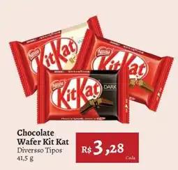 Novo Atacarejo Chocolate wafer kit kat oferta