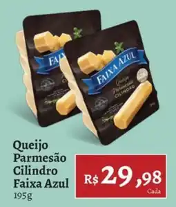 Novo Atacarejo Queijo Parmesão Cilindro Faixa Azul oferta