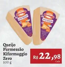 Novo Atacarejo Queijo Parmessão Kiformaggio Zero oferta
