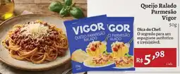 Novo Atacarejo Queijo Parmesão Ralado oferta