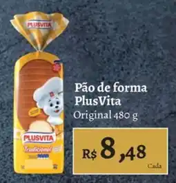 Novo Atacarejo Pão de forma PlusVita Original oferta