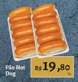Novo Atacarejo Pão Hot Dog oferta