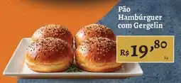 Novo Atacarejo Pão Hambúrguer com Gergelin oferta